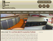 Tablet Screenshot of custombooth.net